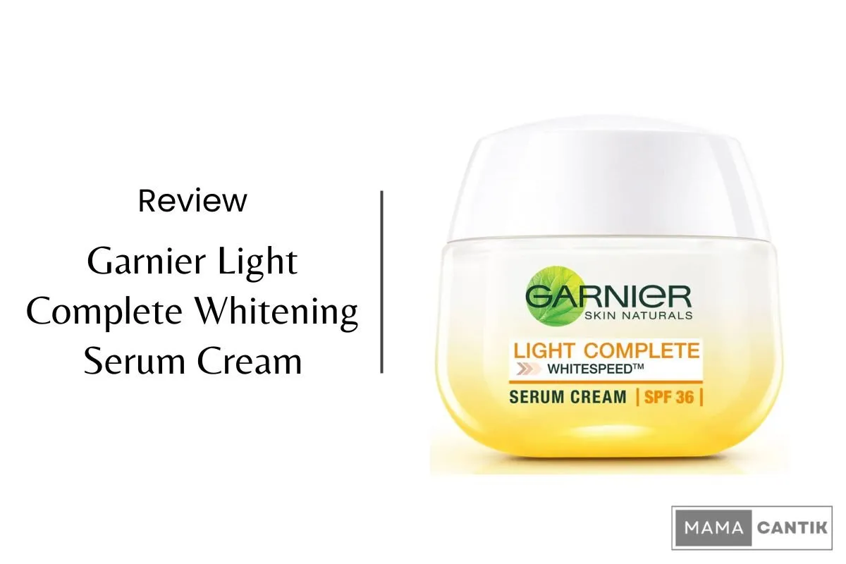 29822 applying garnier serum cream