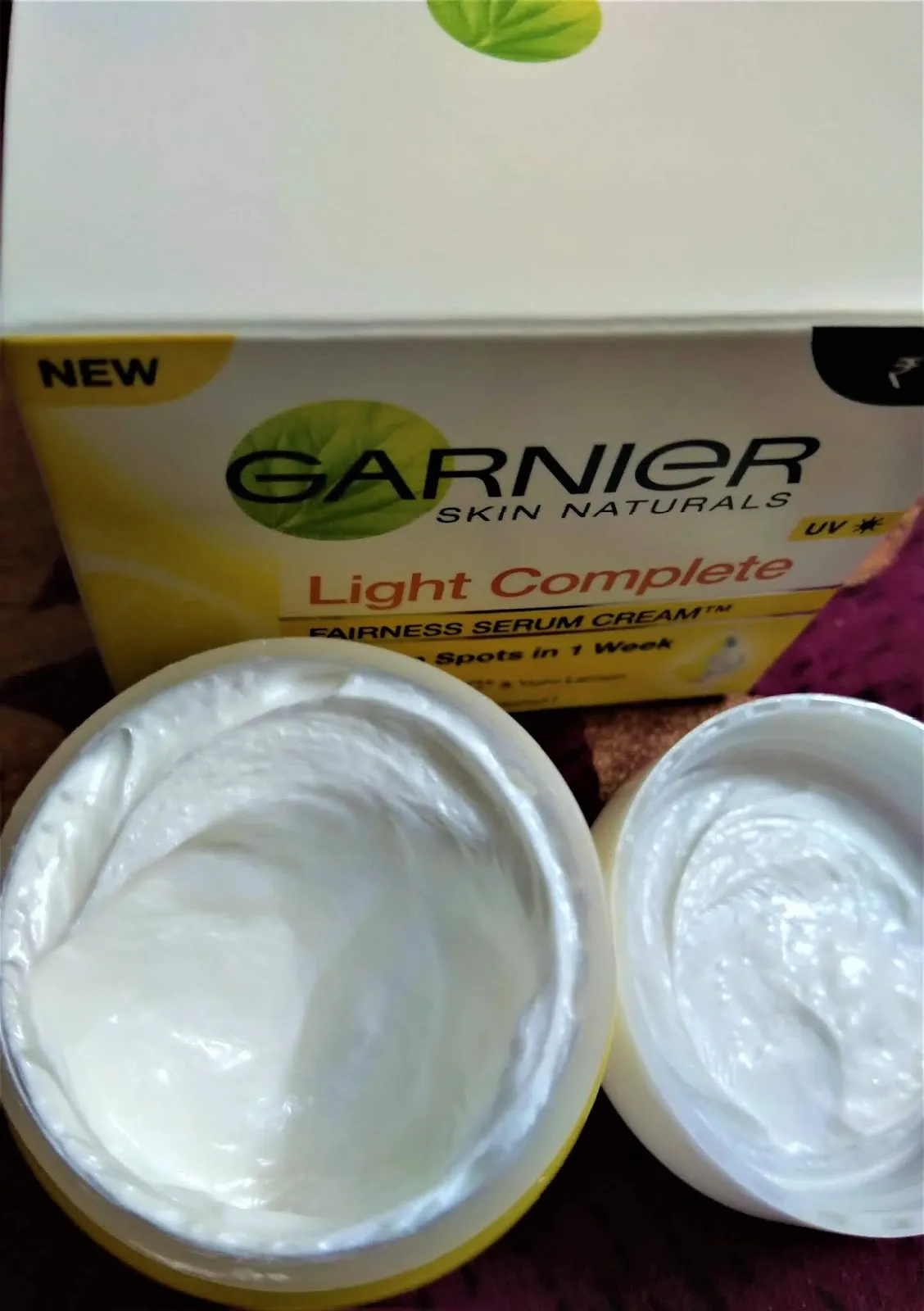 29822 garnier serum cream morning routine