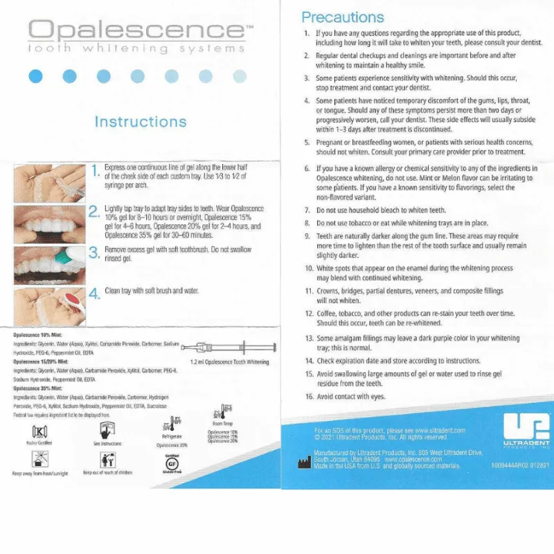 29855 opalescence gel types