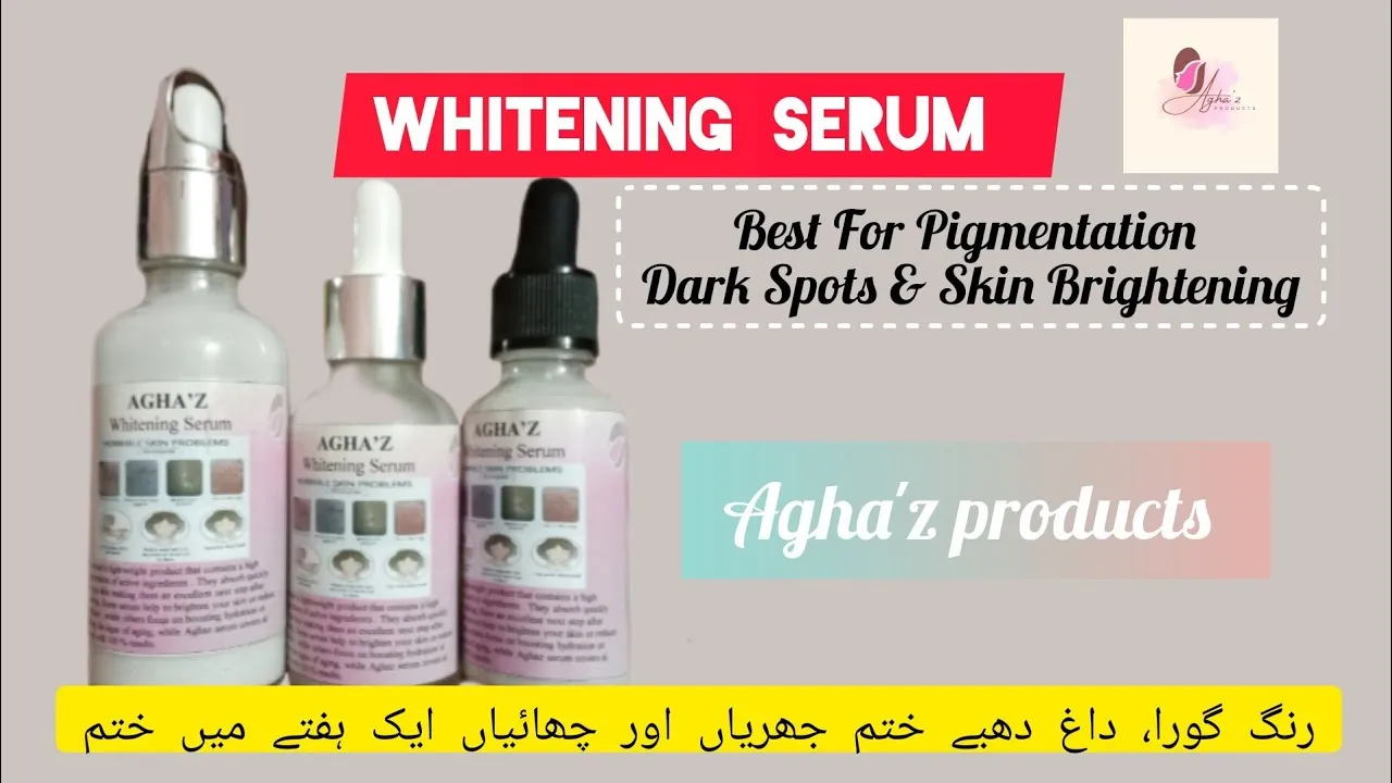 29861 face whitening serum application
